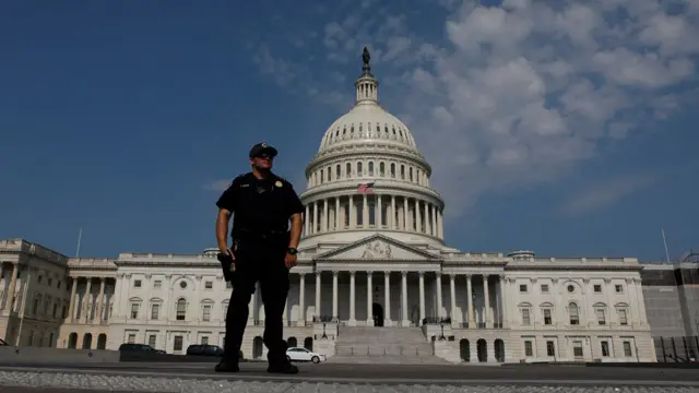 Police at the Capitol