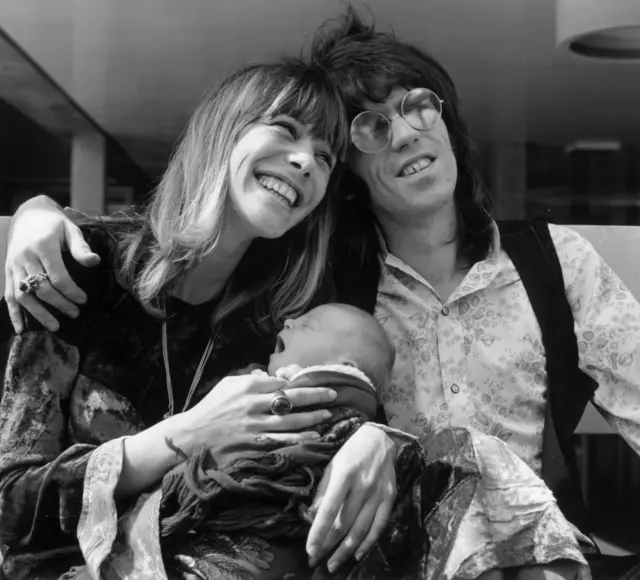 Anita, Keith Richards and son Marlon