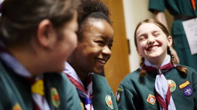 Nearly half a million young people in the UK are members of the Scout Association