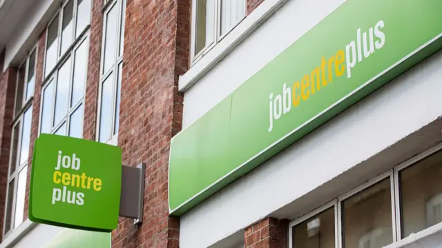 Job centre sign