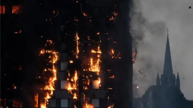 Tower block fire