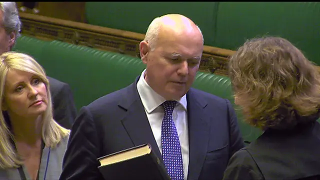 Esther McVey and Iain Duncan Smith