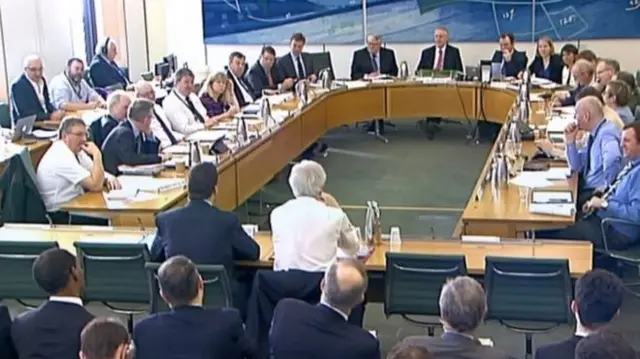 A Commons committee in action