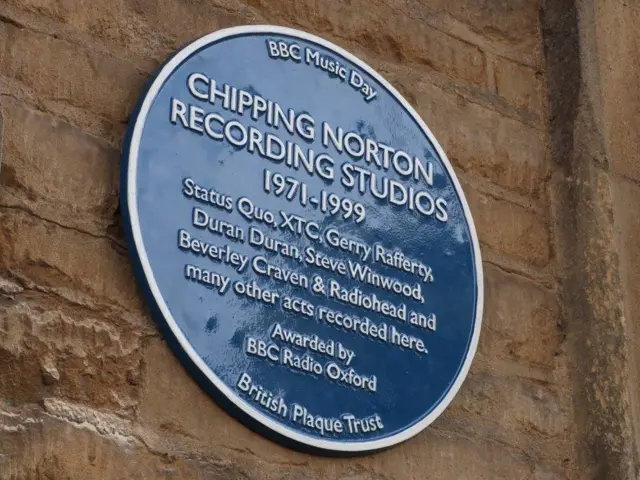 Blue plaque