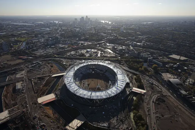 London's 2012 Olympic site