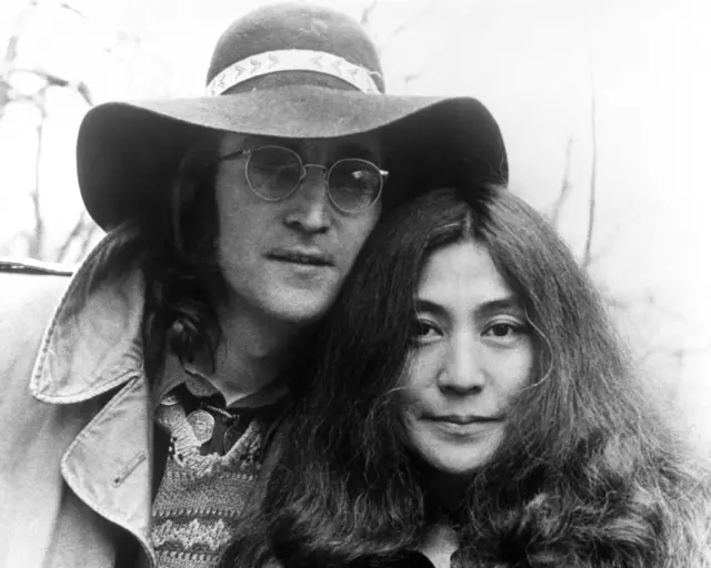 John Lennon and Yoko Ono