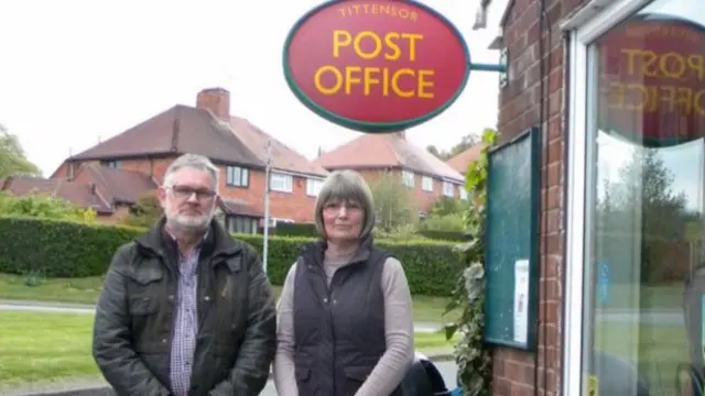 Traders Peter and Wendy Bickerstaffe