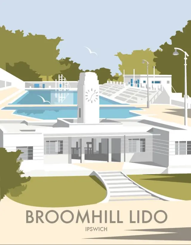 Poster of Broomhill Lido