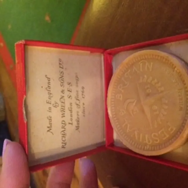 Festival of Britain bar of soap