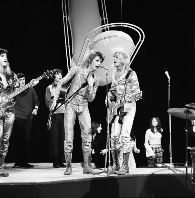 David Bowie and the Spiders from Mars