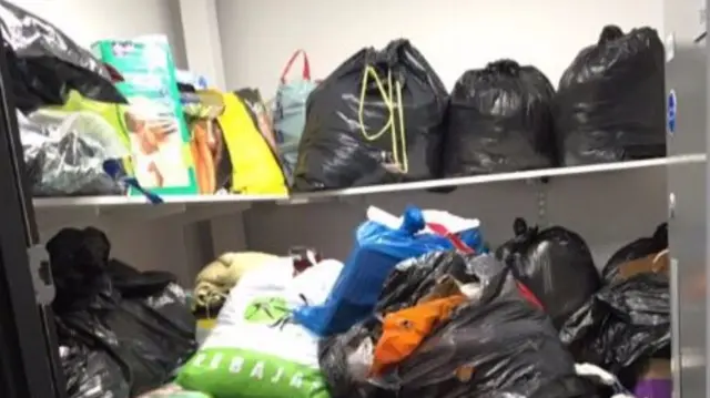 Some of the donations in Stoke-on-Trent