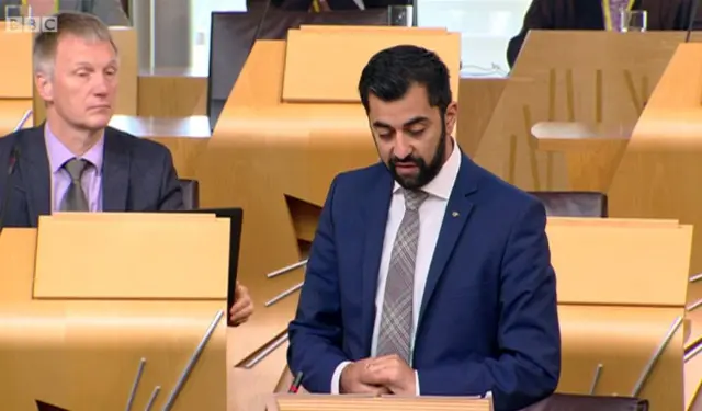 Transport Minister Humza Yousaf