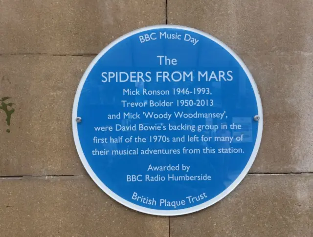 Blue plaque