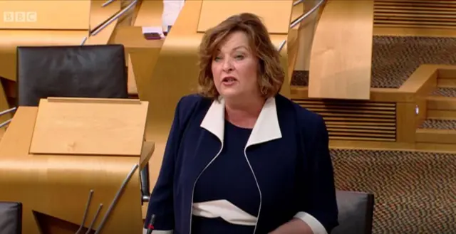 Culture Secretary Fiona Hyslop