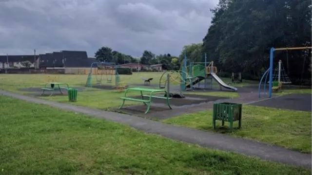 Yarnfield village green