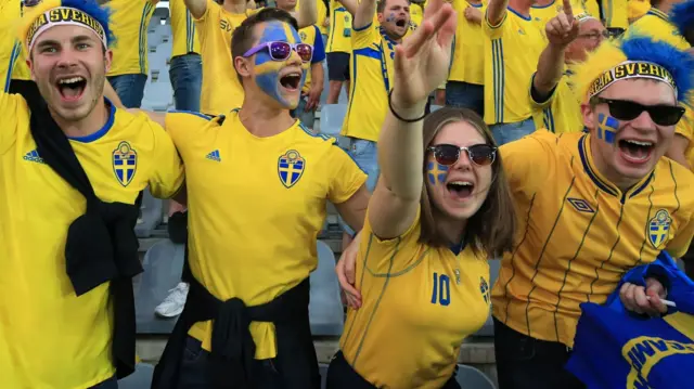 Sweden fans