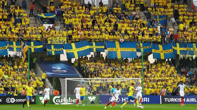 Sweden fans