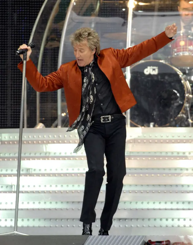 Rod Stewart at Portman Road