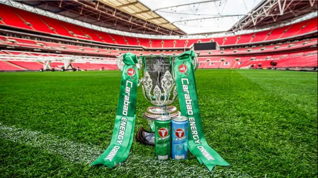 Carabao Cup in stadium