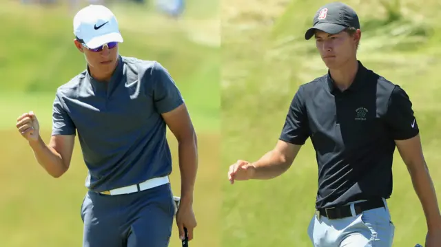 Cameron Champ and Maverick McNealy