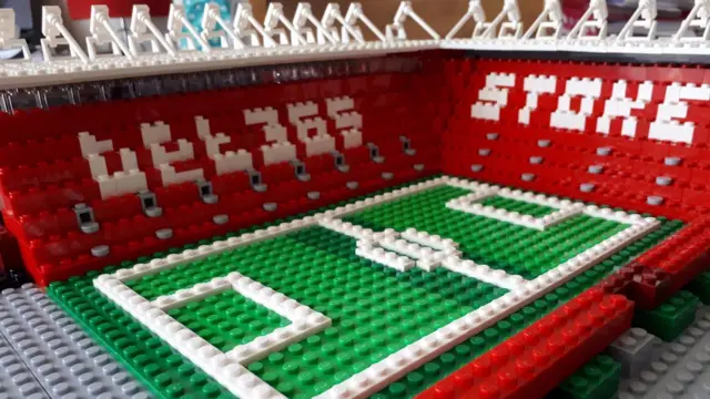 Stoke City in Lego