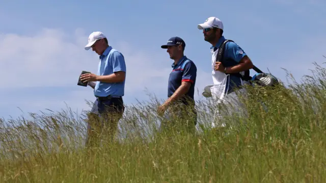 Dustin Johnson and Jordan Spieth