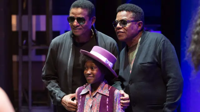 Jackie and Tito Jackson with Raphael Higgins-Humes