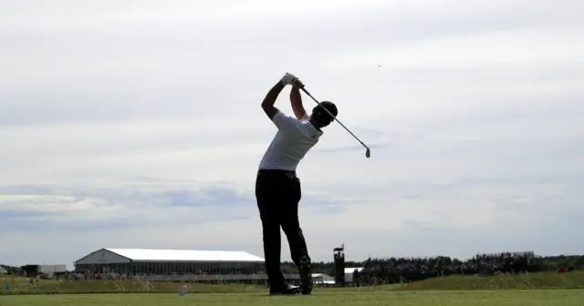 Xander Schauffele at US Open