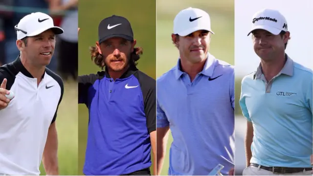 Paul Casey, Tommy Fleetwood, Brooks Koepka and Brian Harman