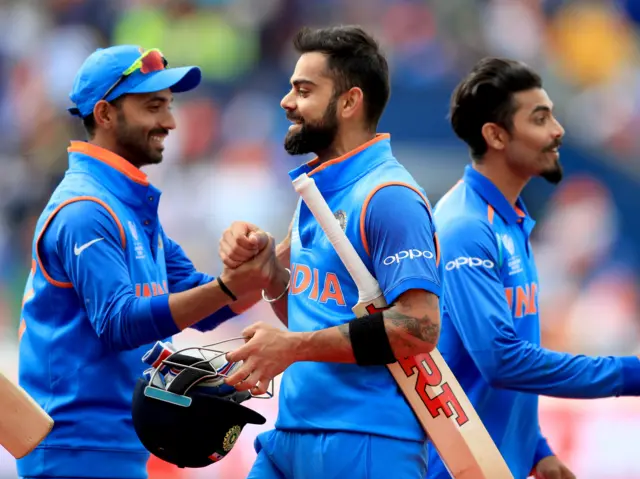 India win CT semi-final