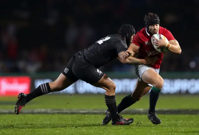 Halfpenny is tackled