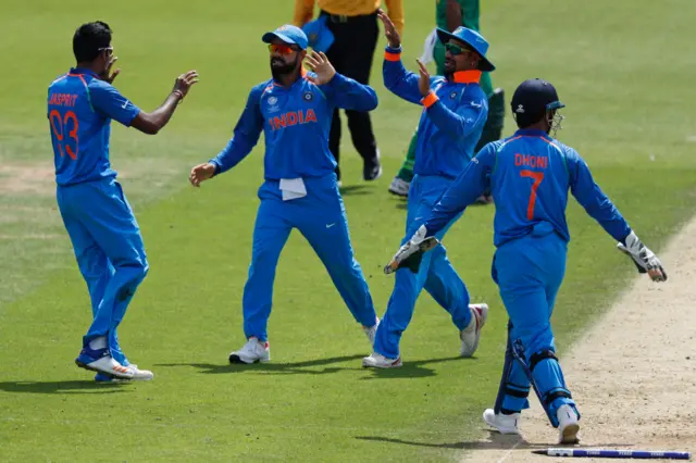 India celebrate