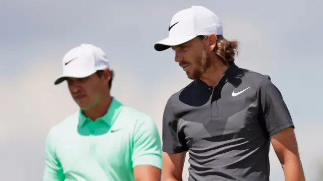 Brooks Koepka and Tommy Fleetwood