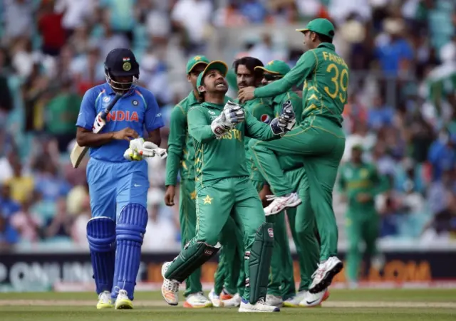 Pakistan celebrate