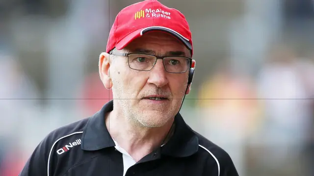 Tyrone manager Mickey Harte