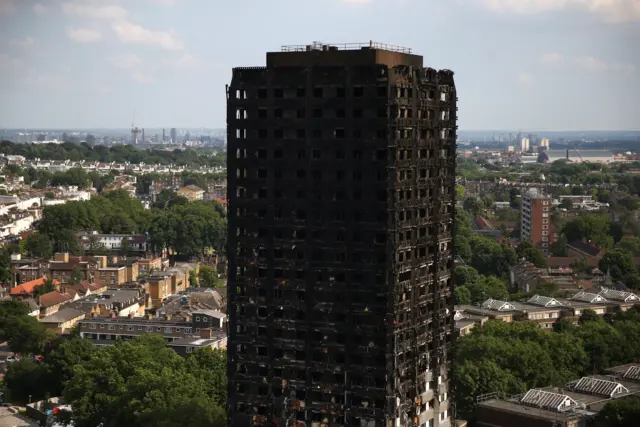 Grenfell Tower, 18 June