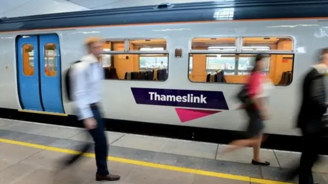 Thameslink train.