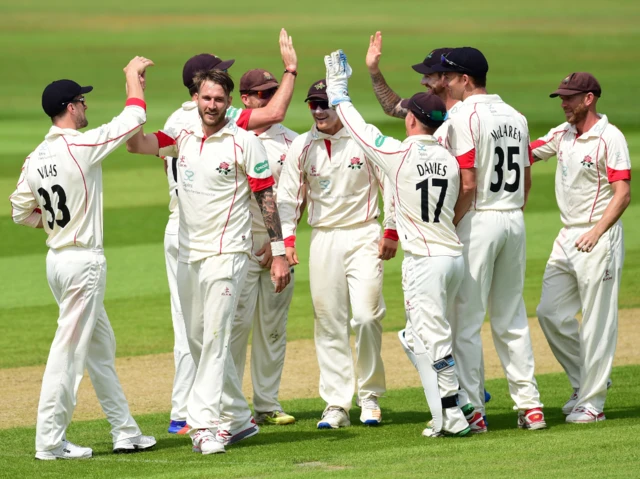 Lancashire wicket