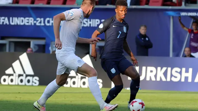 Demarai Gray of England