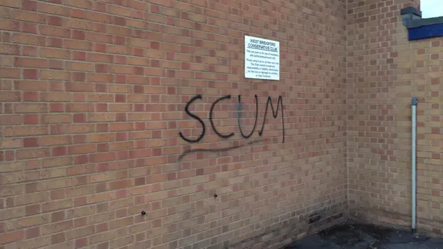 Scum graffiti