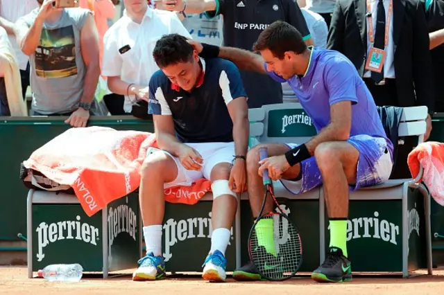 Nicolas Almagro and Juan Martin del Potro