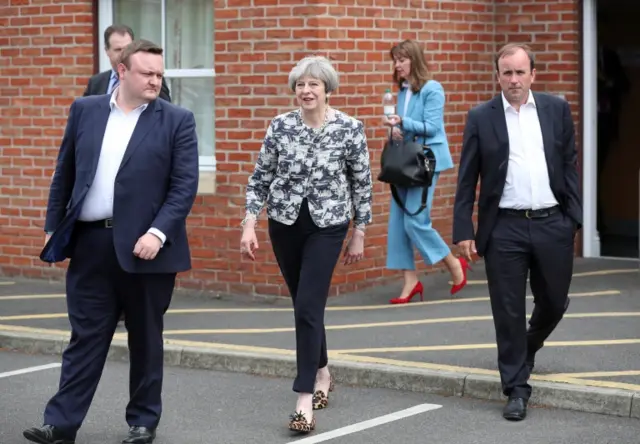 Theresa May in Doncaster