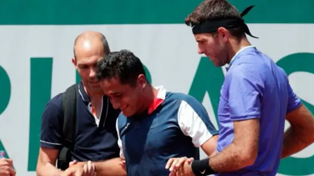 Nicolas Almagro and Juan Martin del Potro