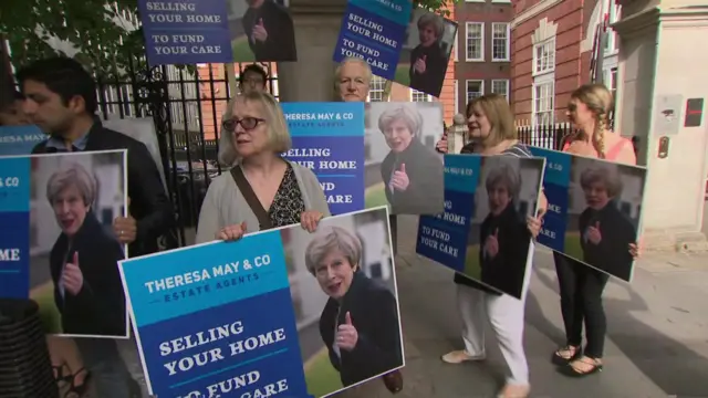 Lib Dem protest