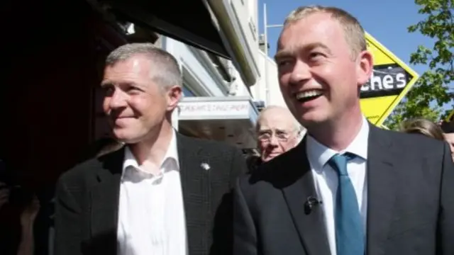 Willie Rennie and Tim Farron