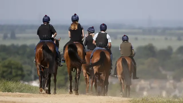 Newmarket races.