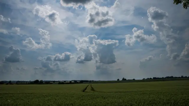 Cloud over Leicestershire