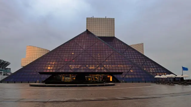 Rock and Roll Hall of Fame in Cleveland