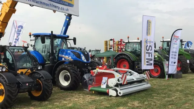 Tractors at Arable Event 2017