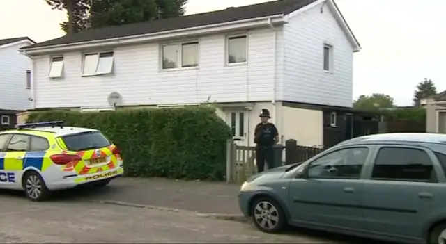 Police on Glazebrook Road